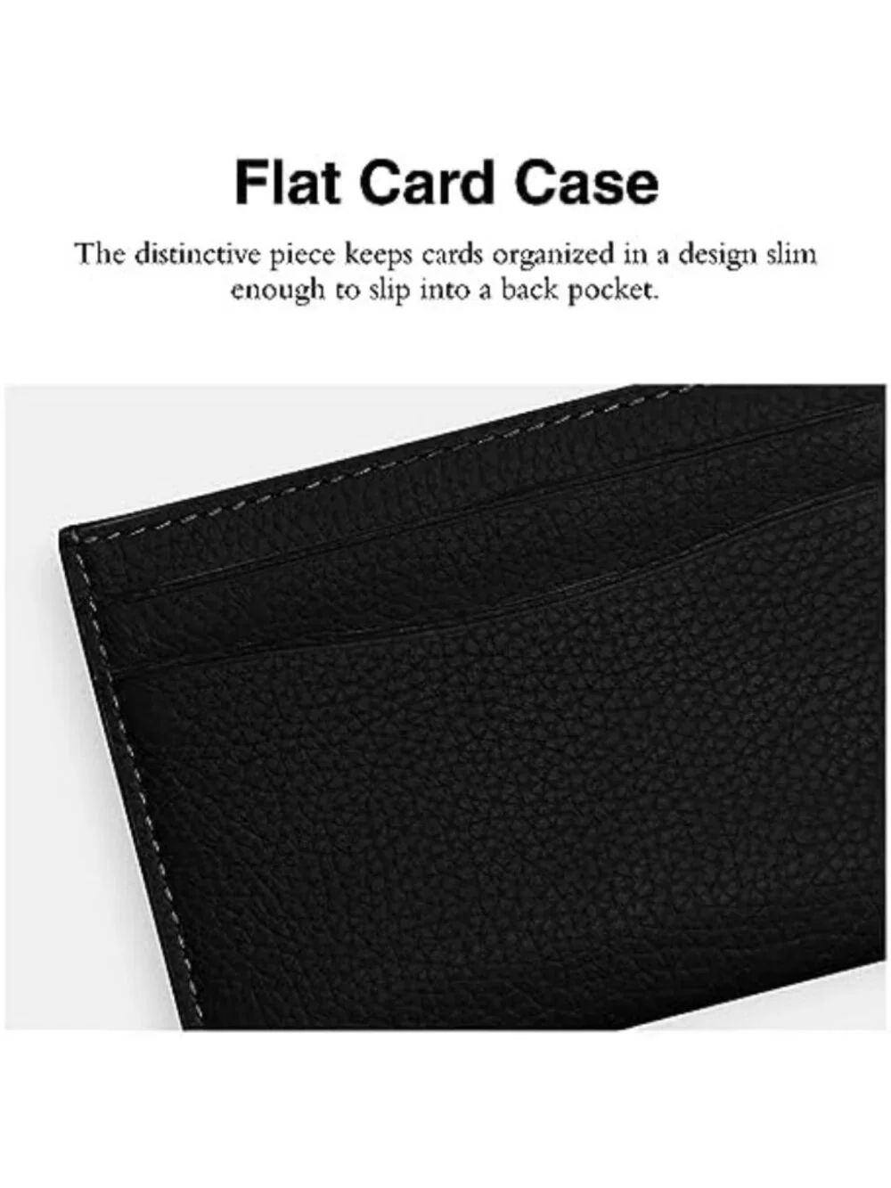 Essential Card Case Wallet - Compact, Stylish, RFID-Blocking, Perfect for Travel